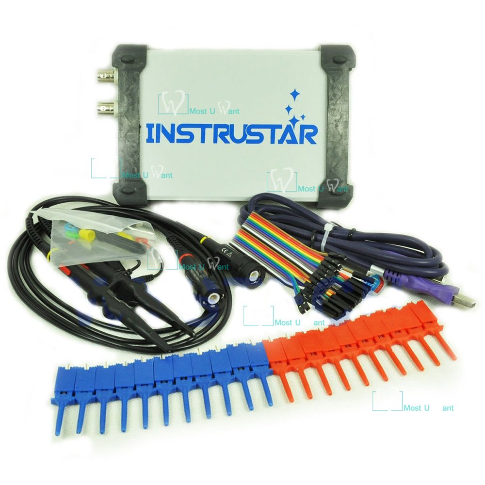 Buy Test Equipment PC Based 4in1 USB Digital Oscillo 2CH 20MHz 48MS/s Spectrum Analyzer Data