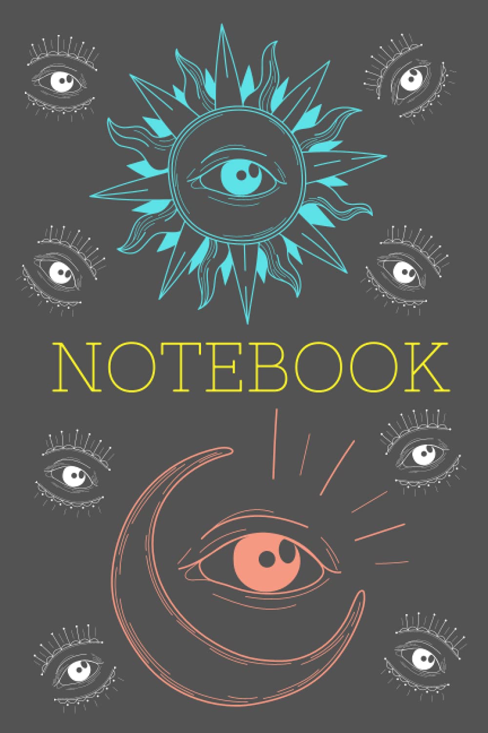 SPIRITUAL NOTEBOOK: NOTEPAD | JOURNAL | NOTEPAD | DIARY | AFFIRMATION JOURNAL | MANIFESTATION JOURNAL | GIFT JOURNAL: Spiritual design, 120 page, 6 x 9 inch lined / ruled pages notebook