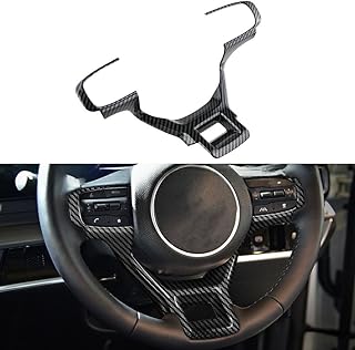 For Kia Sportage NQ5 2021 2022 LHD Car Steering Wheel Button Cover Accessory Trim 1 Piece