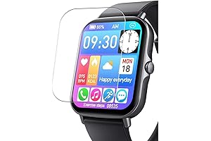 Synvy Compatible with WOWTAC ACCGUYS P1 Smart Watch, [3 Pack] Protective Film...