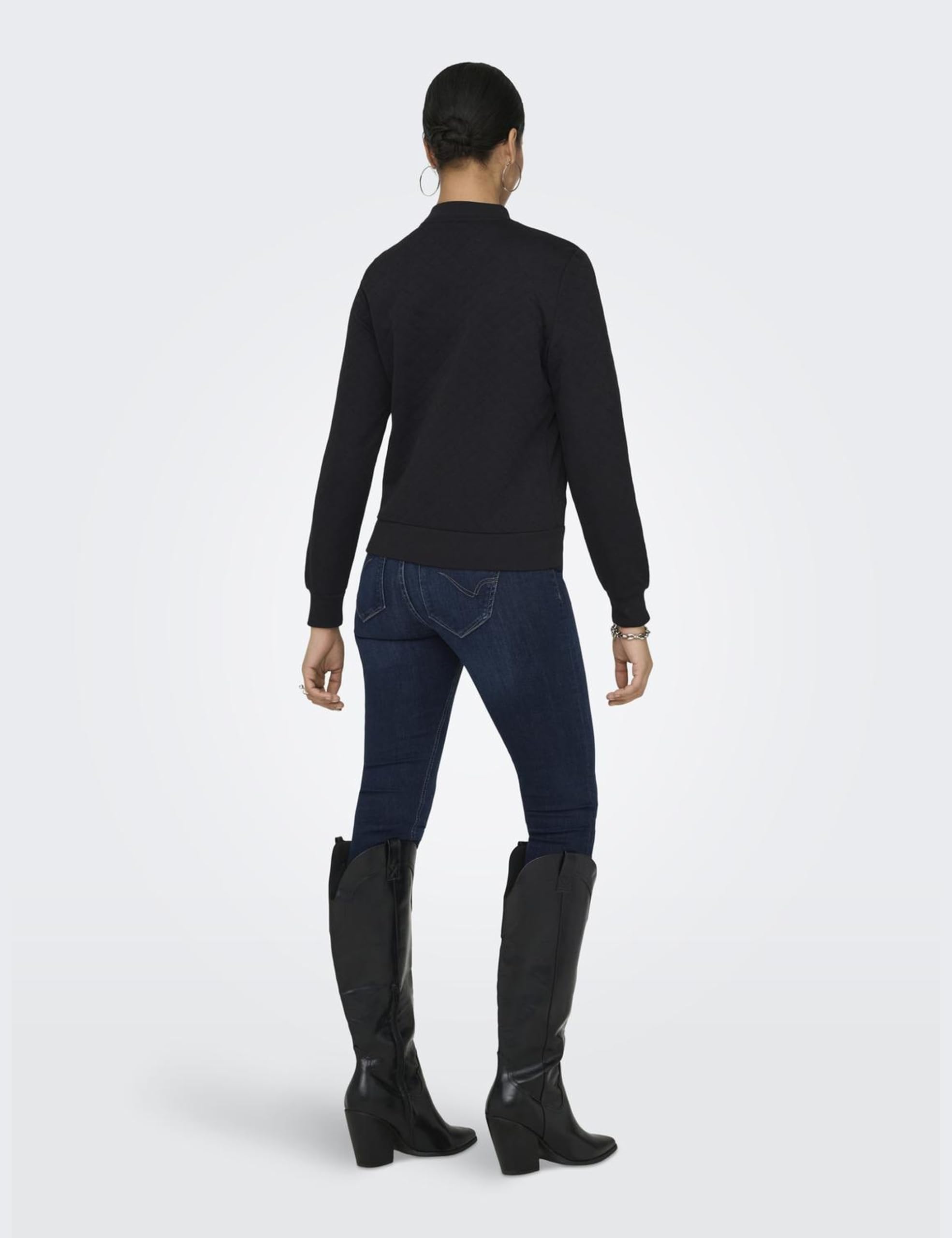 Only Bomber Sweatshirt - Giacca in Felpa da Donna, NULL, NULL