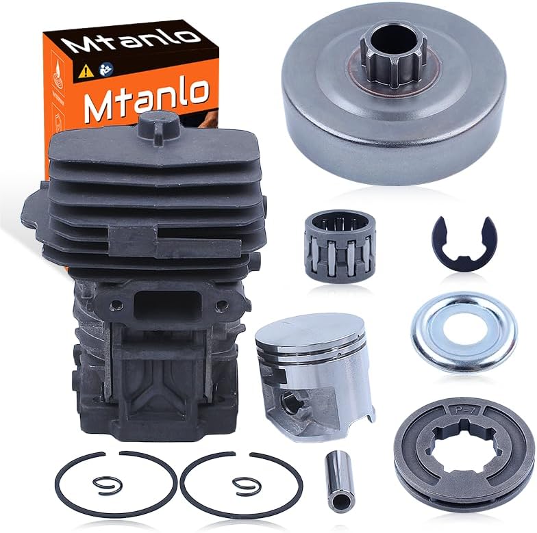 1143 020 1207, kit de cilindro de 1.732 in, para Stihl MS251 para pieza de motosierra