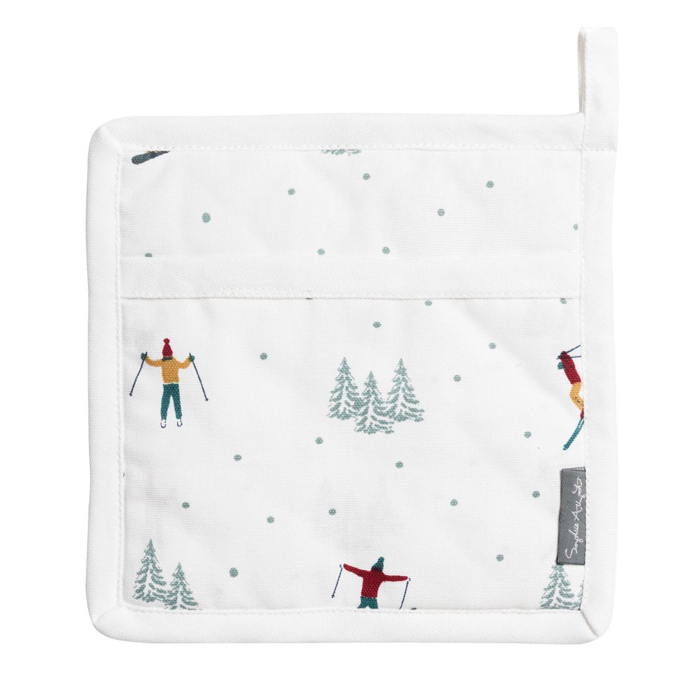 Sophie Allport Skiing Pot Grab