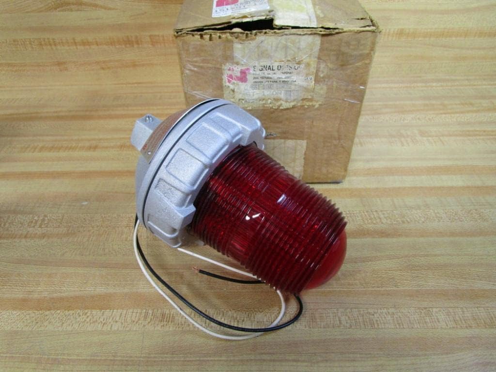 Hazardous Warning Light, Strobe Tube, Red