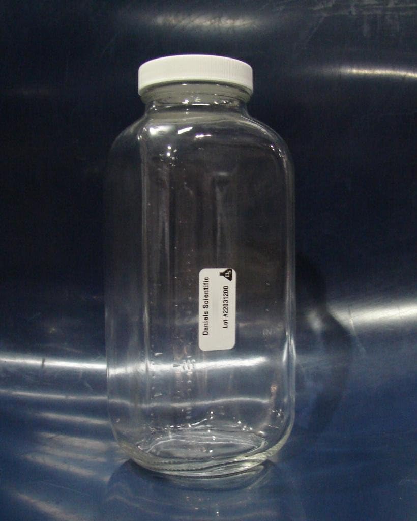 Daniels Scientific APC1980 32 oz / 1000 ml / 1 Liter 58mm Clear French Square 24 per case.