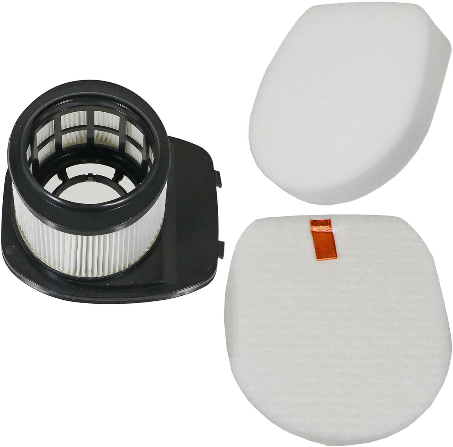 SPARES2GO Kit de filtro de fieltro de espuma post motor compatible