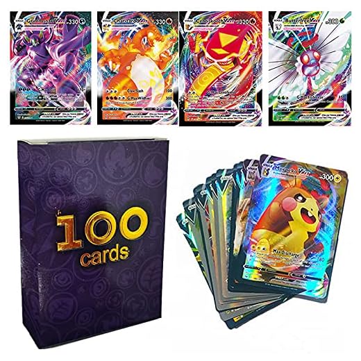 Pokemon V VMAX Tag Team Mega GX Energy Shining Cards Takara Tomy Game CardBattle Trading Carte Kids Toy 100 st