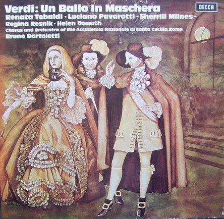 Photo de Verdi: Un Ballo In Maschera (Gesamtaufnahme, italienisch) [Vinyl Schallplatte] [3 LP Box-Set]