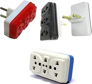 Adaptador De Tomada Benjamim T Com 3 Entradas Multiplicador de Tomadas 10A 20A Até 250v - CompleteStore®