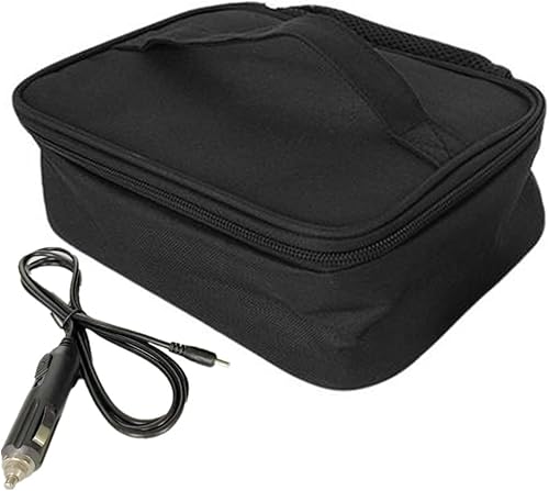 Calentador de alimentos eléctrico para coche, calentador personal portátil para picnic, oficina, viaje por carretera, camping