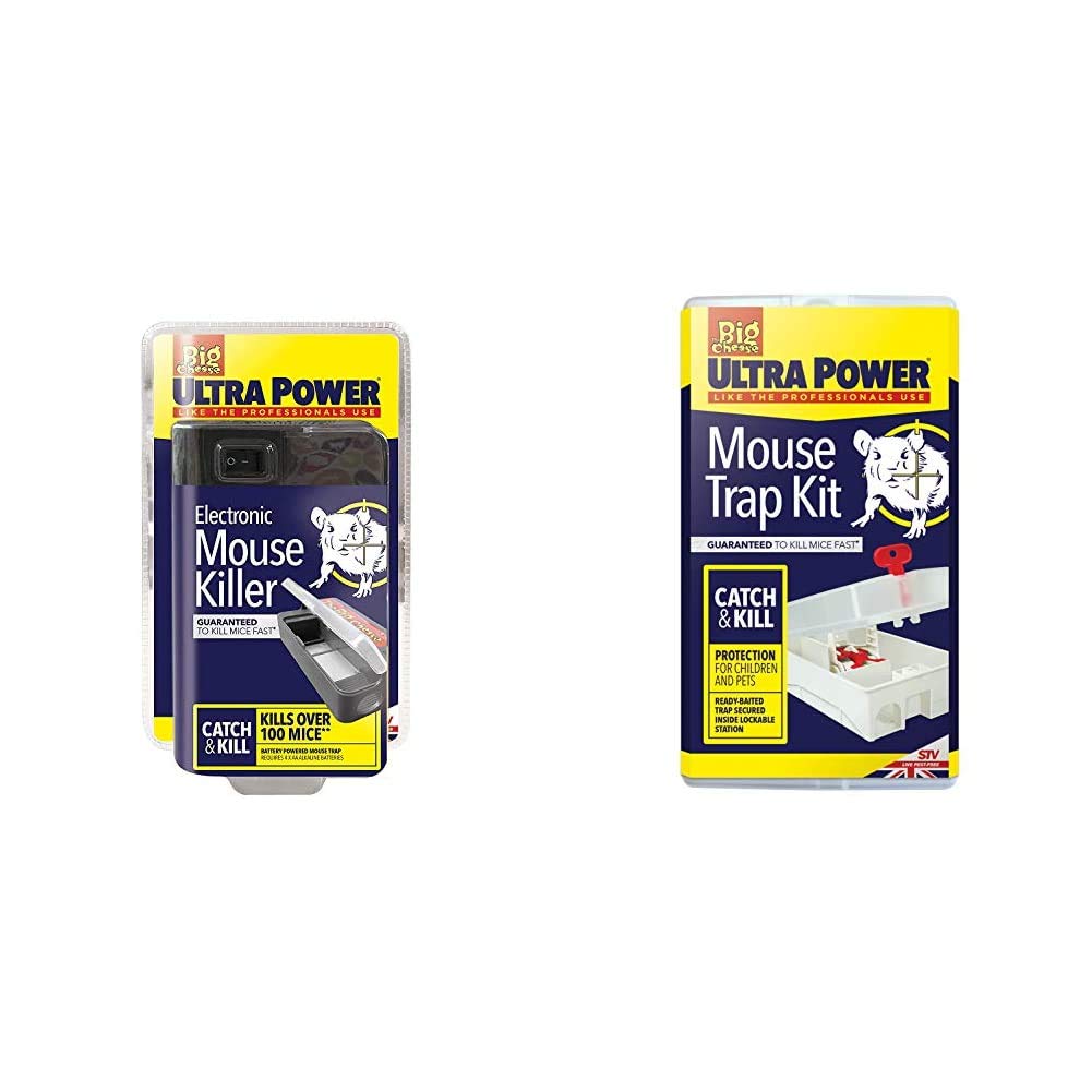 Buy The Big Cheese Ultra Power Electronic Mouse Killer (Quick, Humane