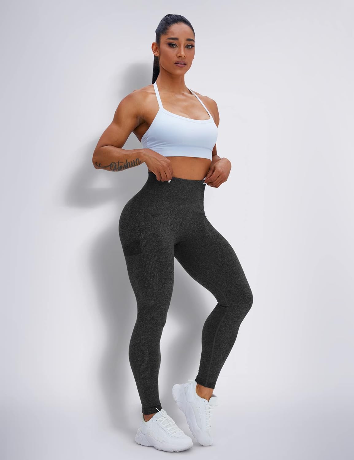 HIGORUN Tie Dye Workout Seamless Leggings for Women High Waist Gym Leggings Yoga Pants - Image 5