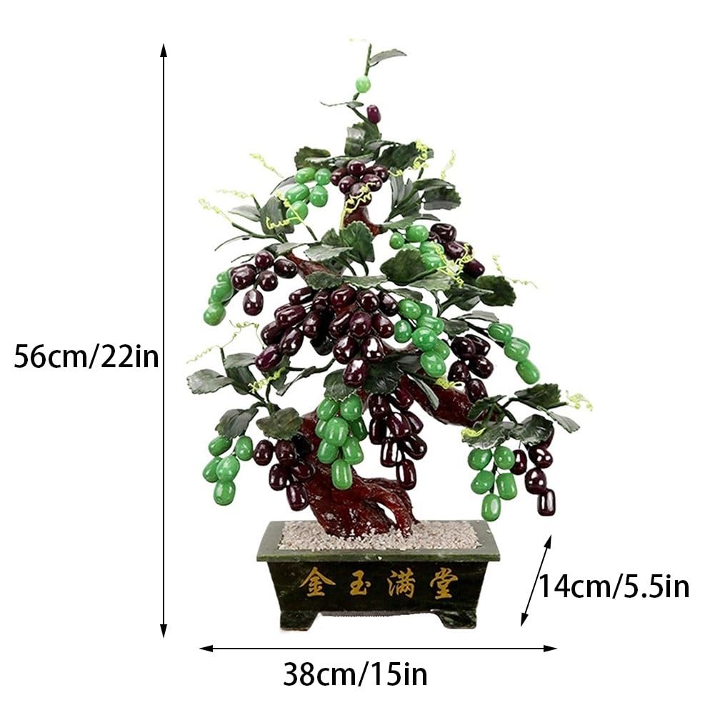 翡翠 葡萄の盆栽