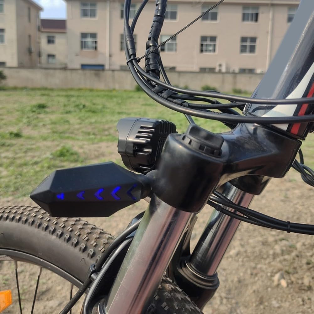 Zestaw świateł trójkołowych do roweru elektrycznego, 36 V, 48 V, 52 V, kompletny zestaw z migającymi kierunkowskazami i światłami hamowania, wodoodporny zespół LED dla bezpieczeństwa jazdy na rowerze