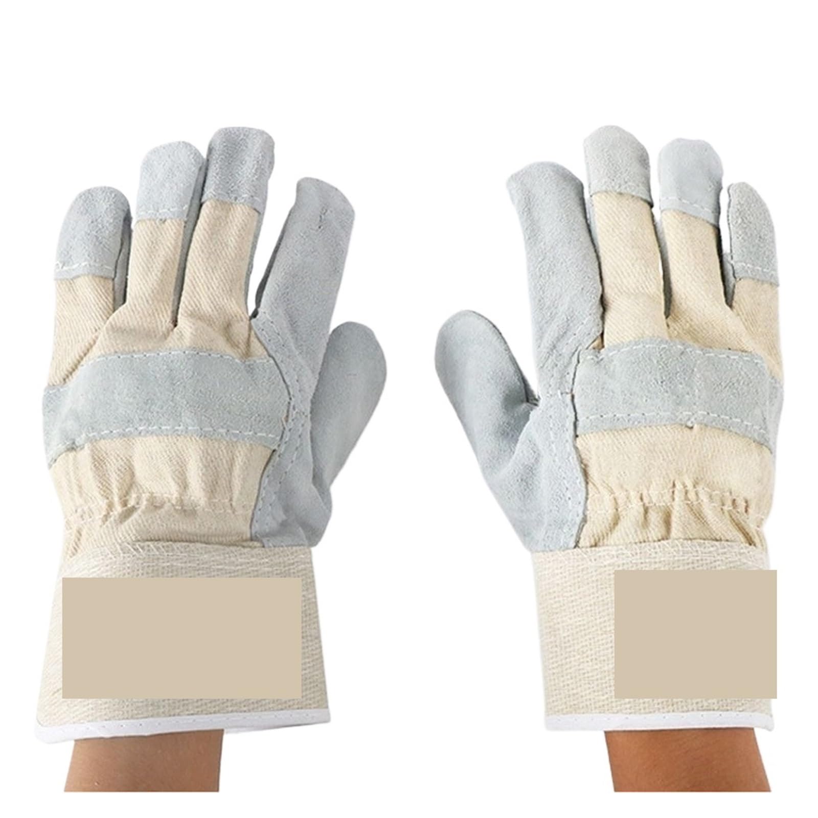 Générique 1 Paire de Gants soudage en Cuir, Travail résistants