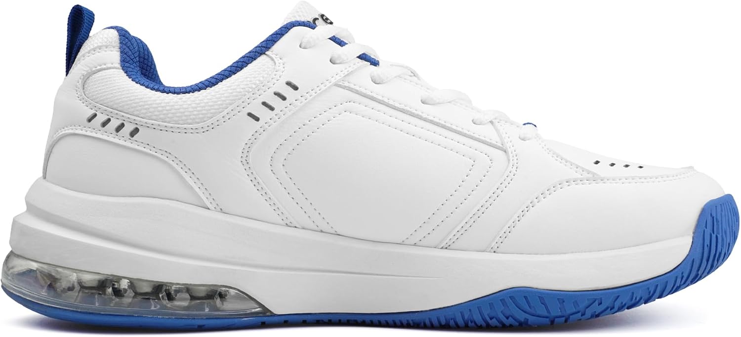 Wide Pickleball Shoes for Men Tennis Non Slip Court Sneakers Indoor Outdoor Breathable Athletic Sports Shoes,Lightweight Comfortable