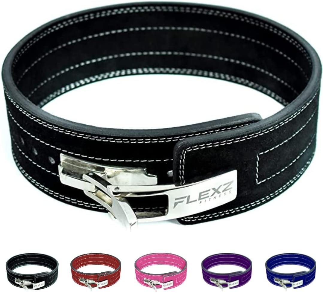 Lever Buckle Powerlifting Belt 10mm Weight Lifting