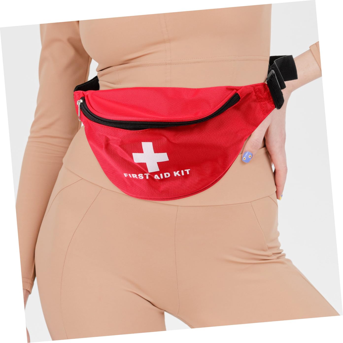 Abaodam Bolsa De Primeros Auxilios Bolsa Medica Vacia Bolsa De Emergencia Vacia Bolsa De Kits Médicos Bolsa De Medicina Bolsas De Medicina Tela De Nailon Rojo 2 Piezas X 4