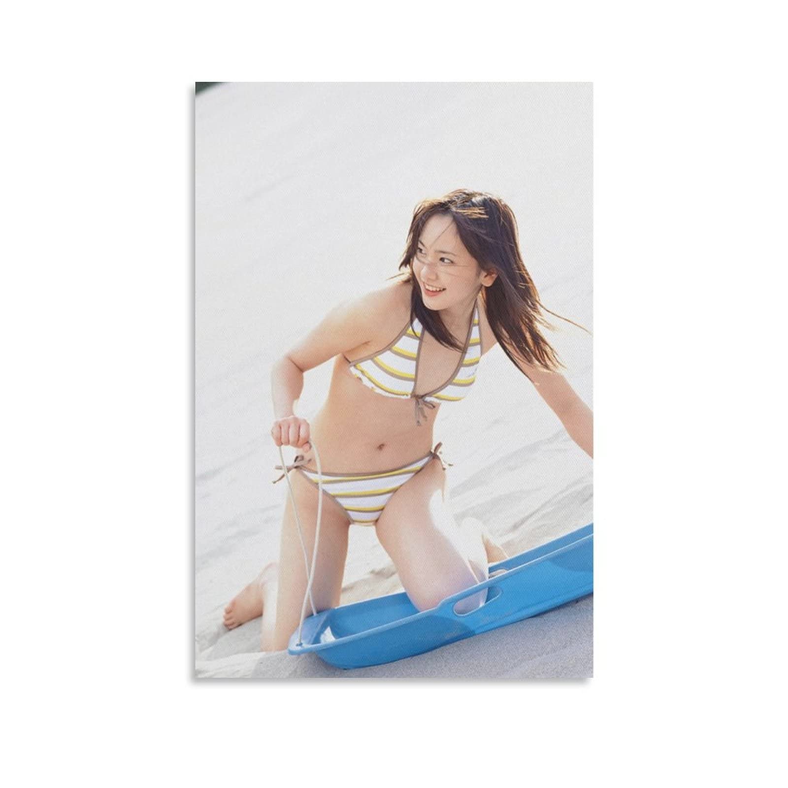 Amazon｜新垣 結衣 の写真集 (8) キャンバス 芸術 ポスター 壁アート