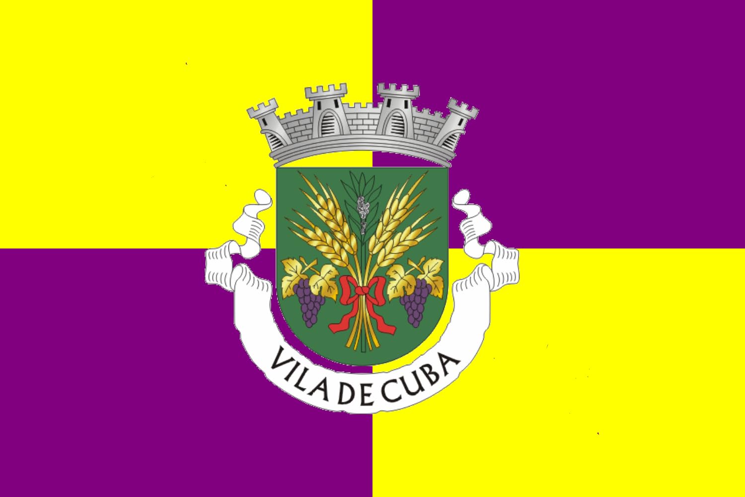 Drapeau Portugal grand format paysage 1.35m² pour mât