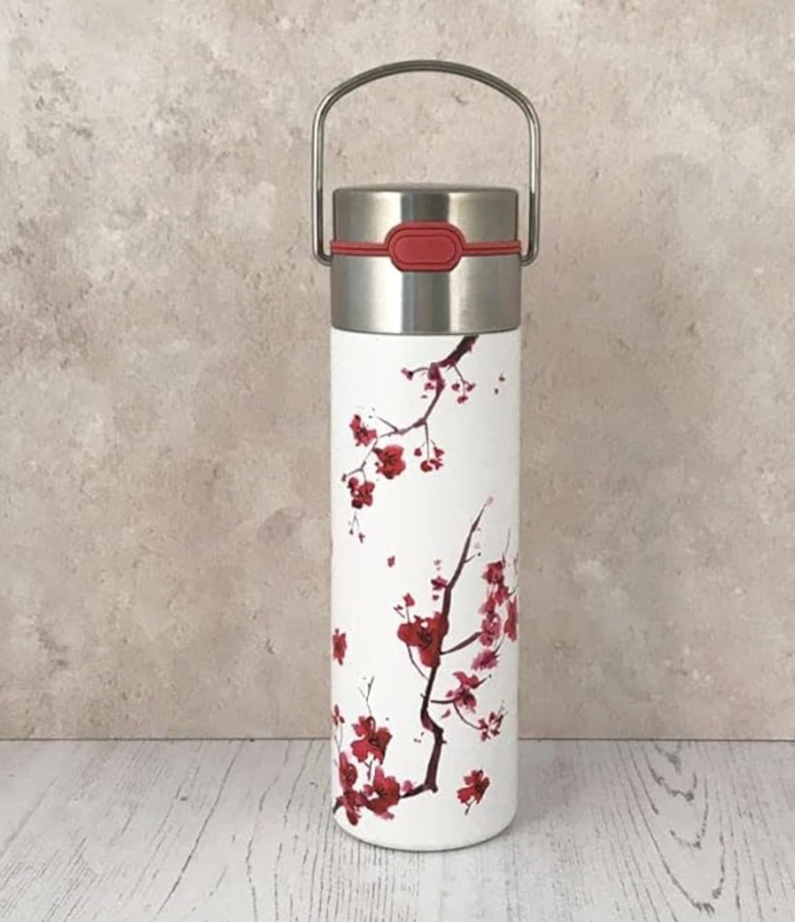 Eigenart LEEZA 11001 Cherry Blossom Gourde Isotherme à Double