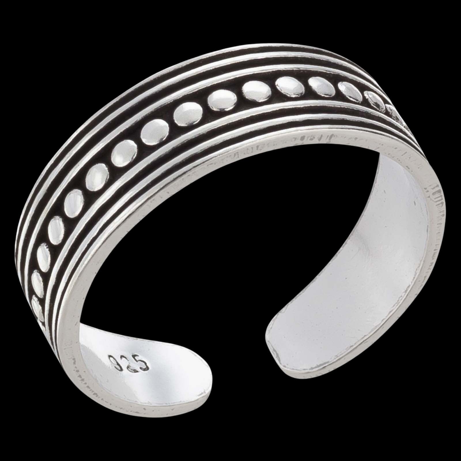Zehenring Zehring 925 Silber Schmuck Damen Geschenk Fuß Ring verstellbar