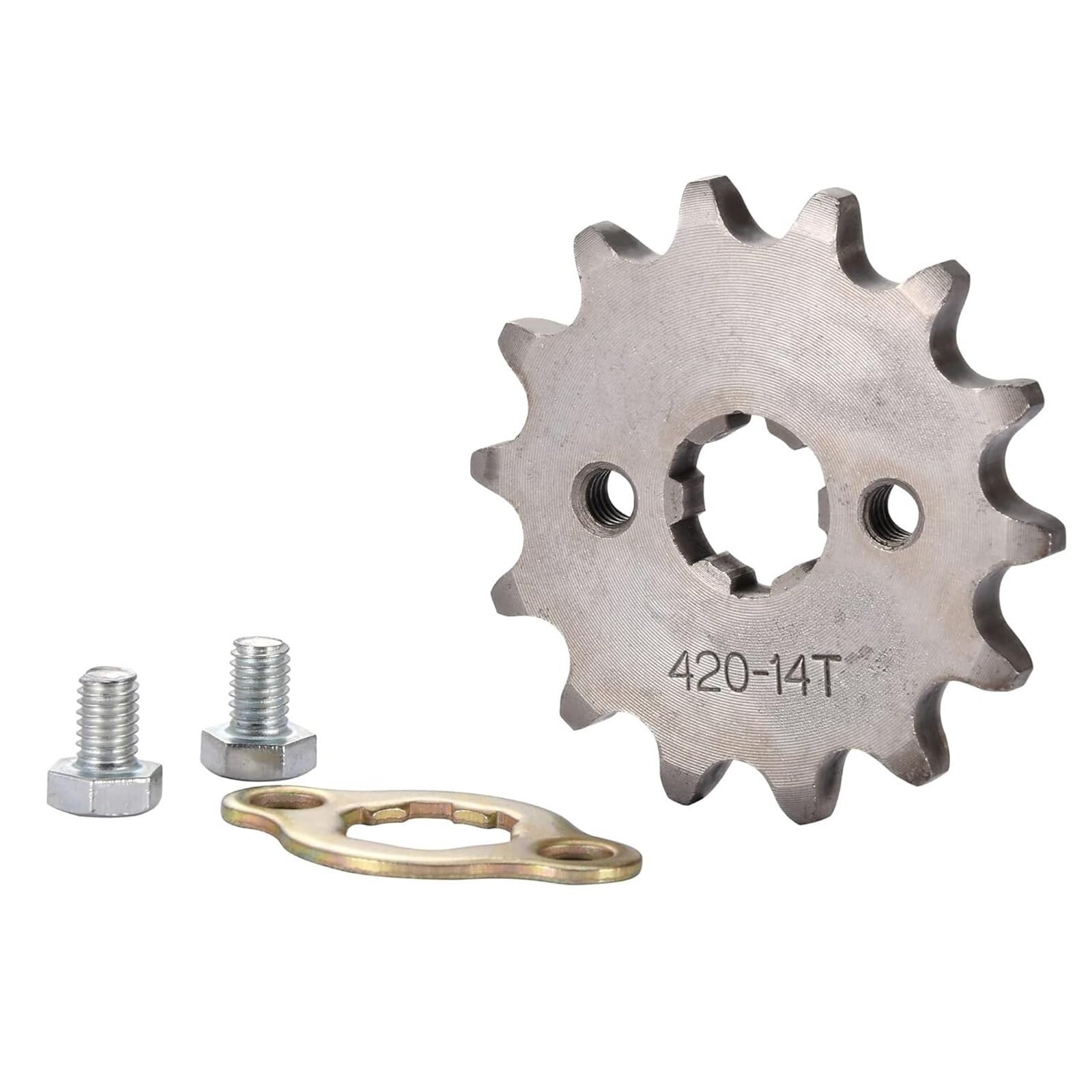 EJUOYO Chain Sprocket 420-14T 17mm Engine Front Sprocke For 50cc 70cc 110cc 125cc 140cc 160cc ATV Motorcycle