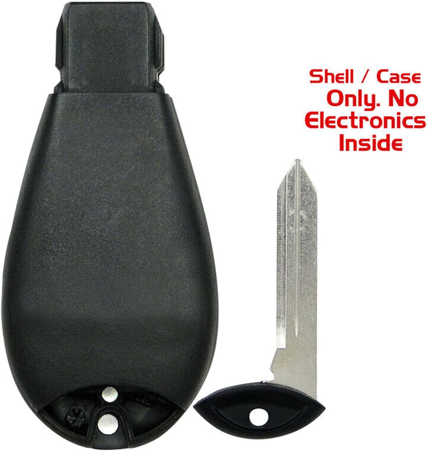 Lot of 2X New Replacement Keyless Key Fob Shell / CASE Compatible with & Fit for 2013-2016 Dodge Dart (No Electronics or Chip Inside)