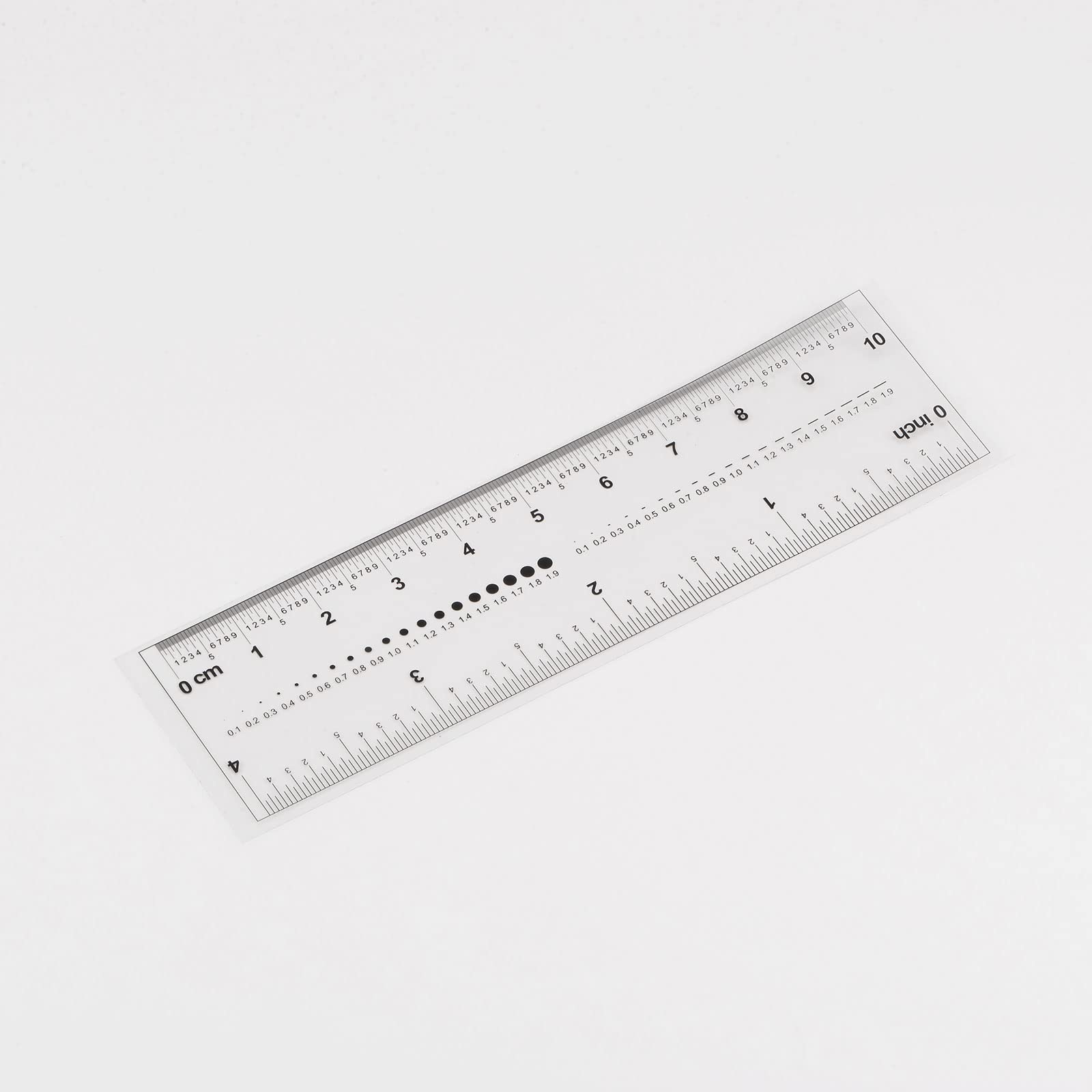 Amazon.co.jp: HARFINGTON フィルムフレキシブル定規 4インチ 0.1mm