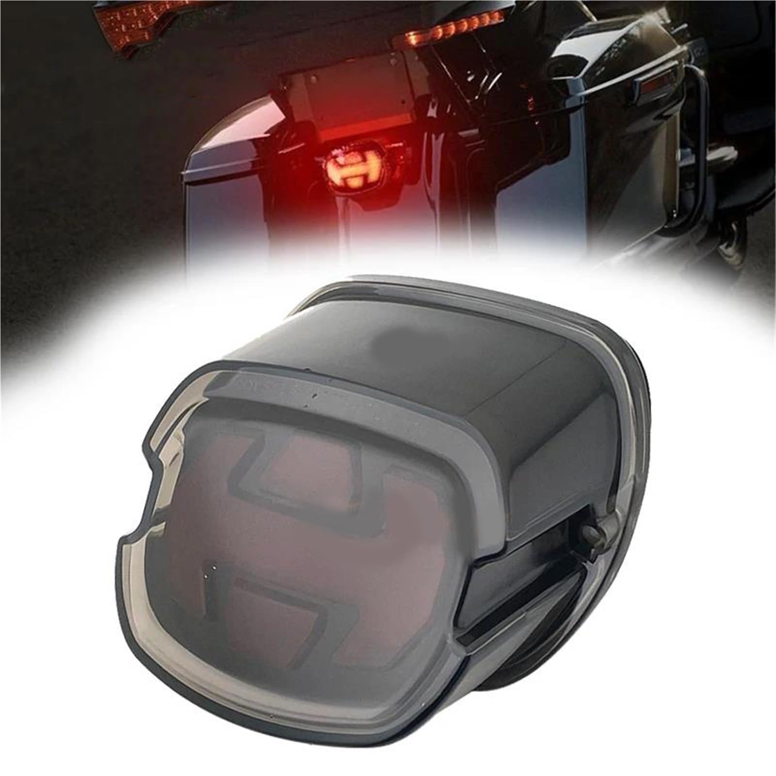 Feu arrière de frein moto pour Harley Sportster XL1200C et 1200S de 1999 à 2006
