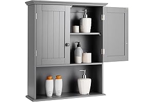 Costway Over the Toilet Storage Cabinet: Grace and Practicality for Your Bathroom
