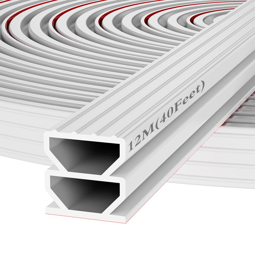 Guarnizione autoadesiva per porte e finestre, guarnizione in gomma bianca da 1 cm x 12 m (white-1cm*12m)