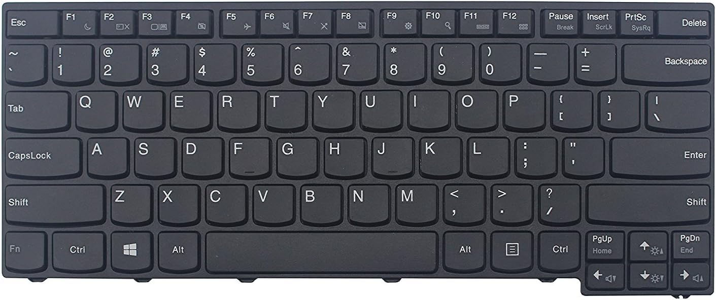 Laptop Keyboard Compatible for Lenovo E40-70 E40-30 E40-45 E40-80 E40-81 E41-70 E41-80 Black Keyboard (B0D6RW8CKY) Amazon Price History, Amazon Price Tracker