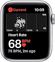 Vista 14 de Apple Watch SE (GPS + 40 mm) - Carcasa de aluminio plateado con banda deportiva blanca (renovada)