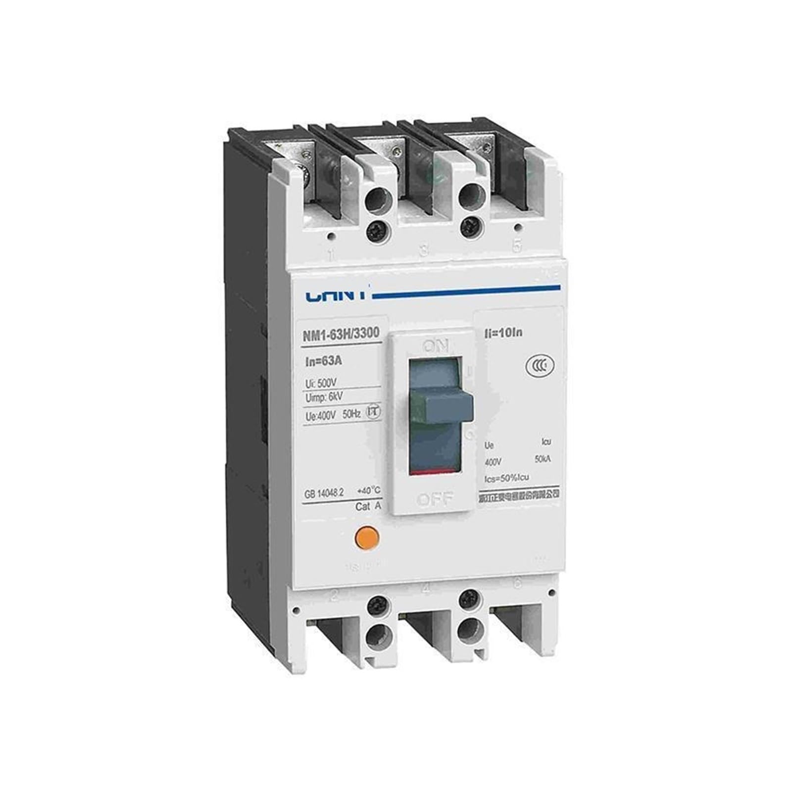 Disjoncteur de protection de moteur NM1-63H/33502 pour éviter les surcharges de votre appareil