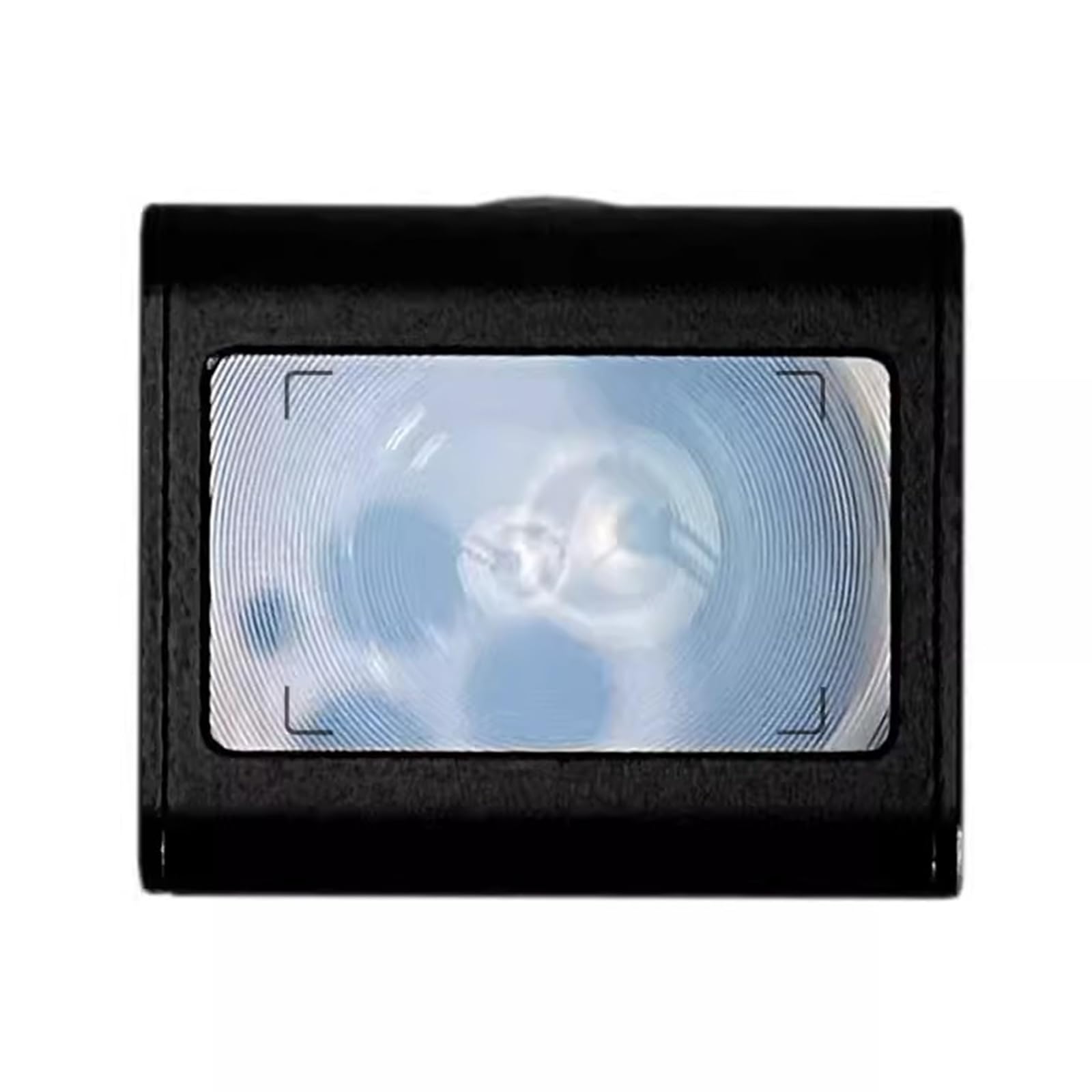 Vituord Metal Optical Waist Level Viewfinder, Camera External Viewfinder, Hot Shoe Installation, Precise Framing, for SLR Camera, Enhanced Shooting Experience