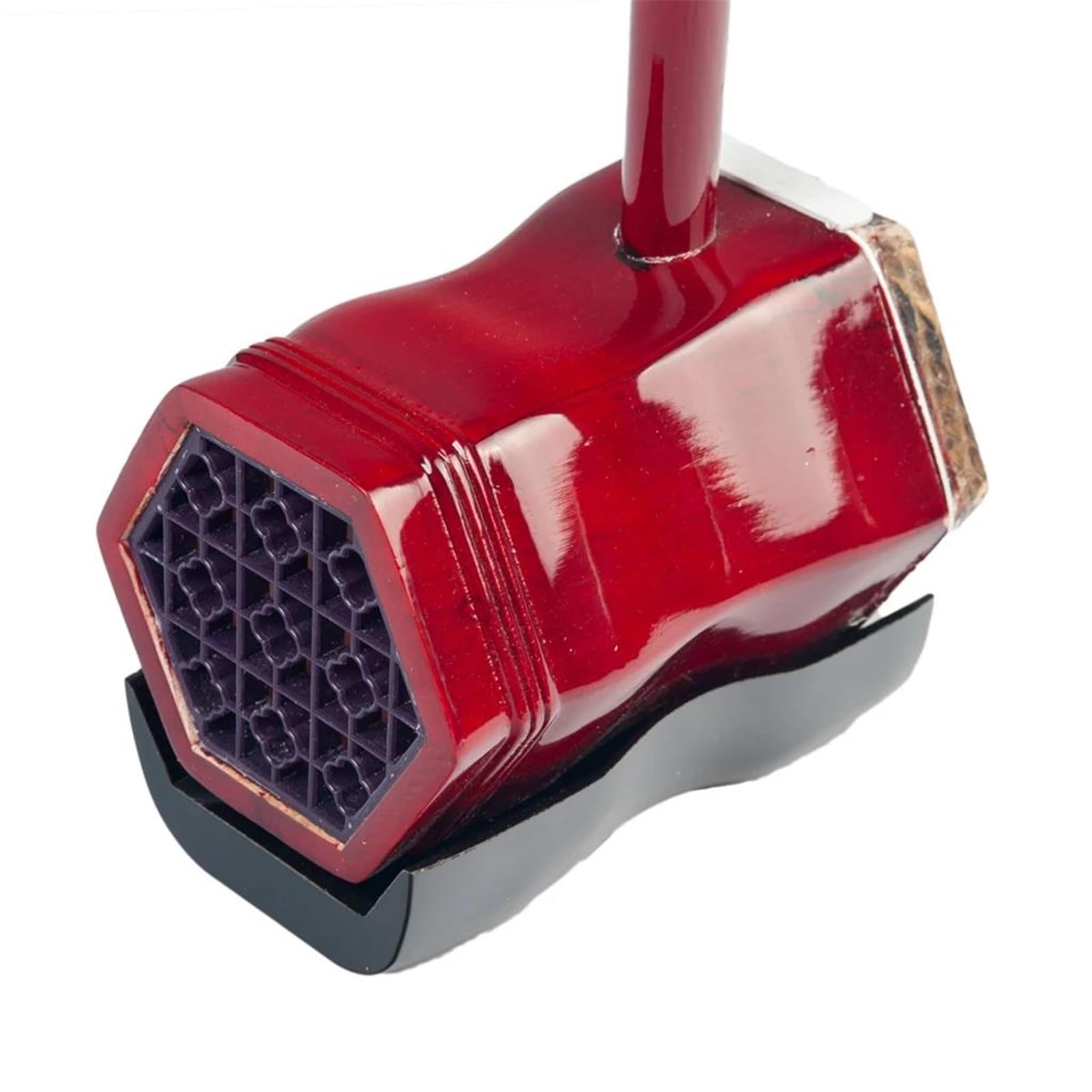 Anfänger erhu Chinesische Erhu Erheen Zwei Saiten Violine Geige Saiten Musikinstrument Massivholz Erhu Bogen W String Bogen Fall(Red)