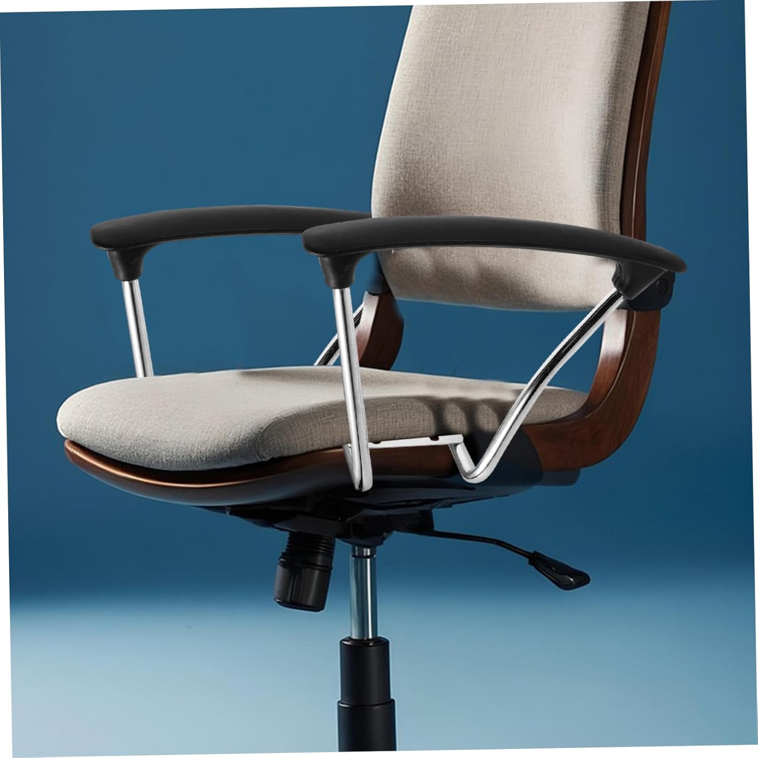 2pcs Gaming Chair Armrests Replacement Armrests Metal Bracket for Office Seating