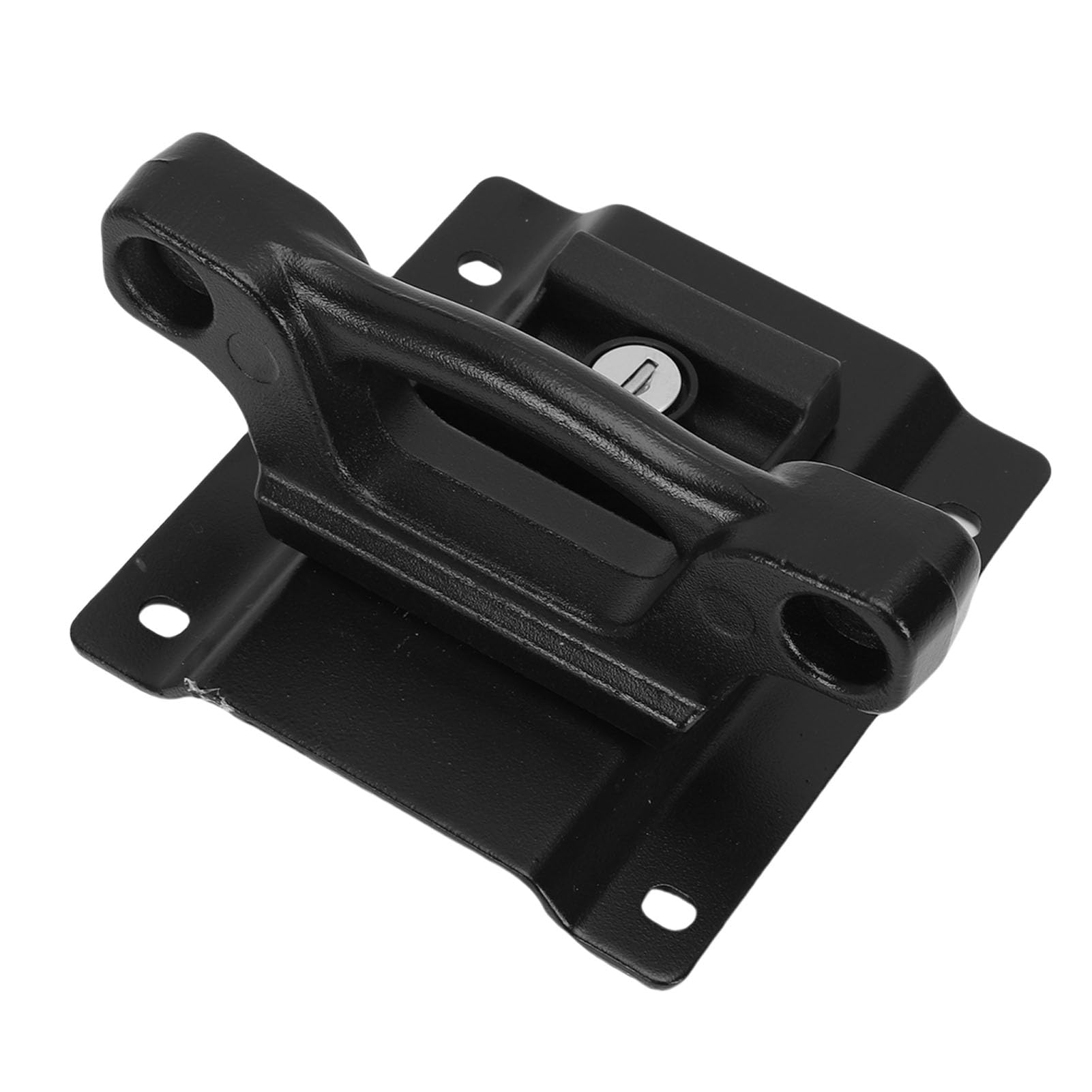 Walfront Anclajes de Amarre para Caja de Camión, Paquete de 4 Anillos de Anclaje de Metal con Acabado Protector, Amarres de Caja de Repuesto para Camiones 2015 a 2025, Seguridad de Carga para