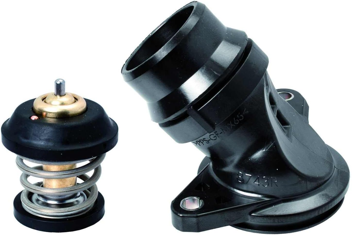 Engine Coolant Thermostat Kit-Base Compatible With Audi