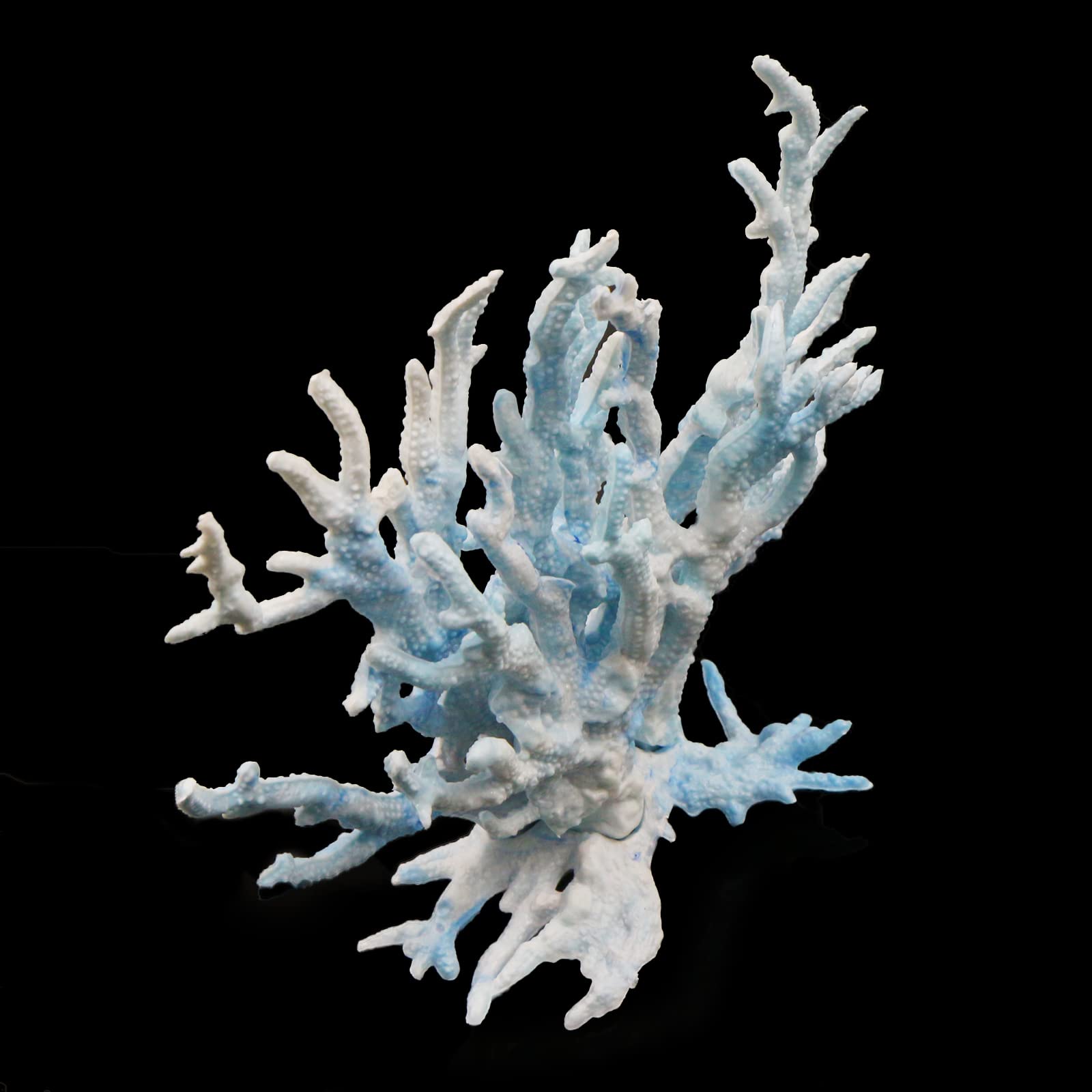Jinminamz Acquario Piantine Artificiale Corallo Pesce Plastico Simulazione Albero Ornamenti Paesaggio Decorazione Micromodello Blu