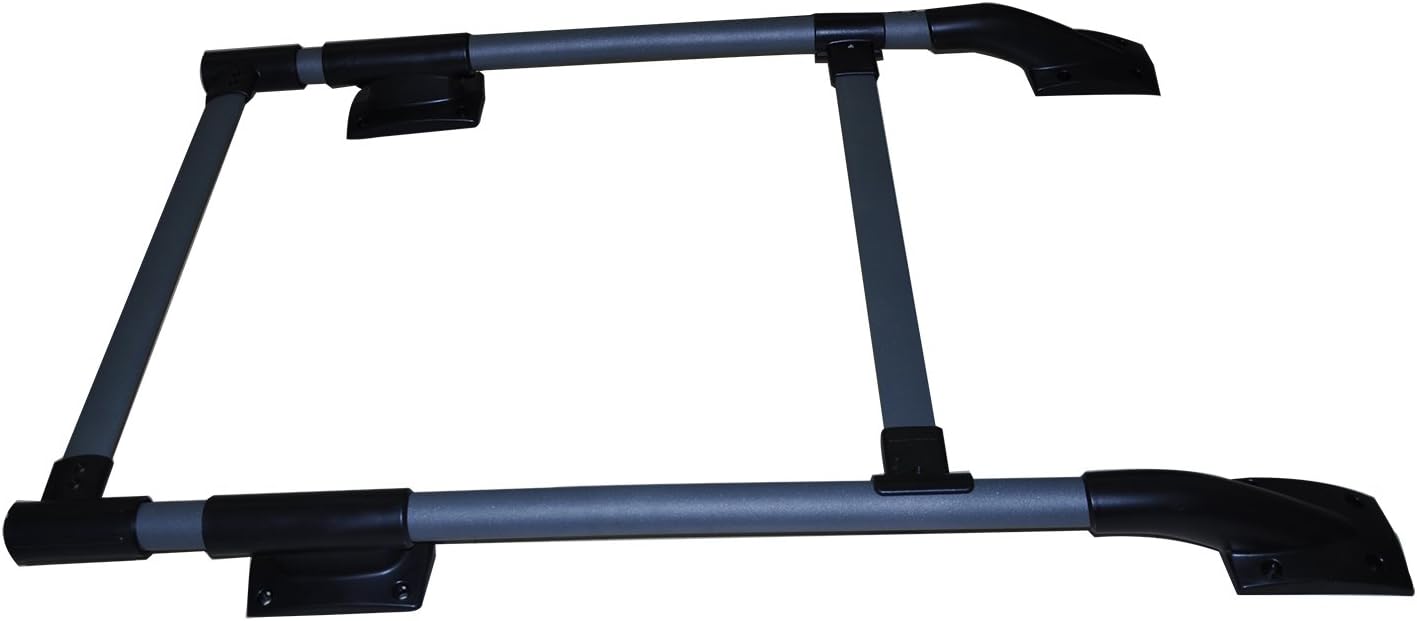 Roof Rack Cross Bar Luagge Carrier Silver fits Nissan Frontier Navara D40 2006-2014(4door)