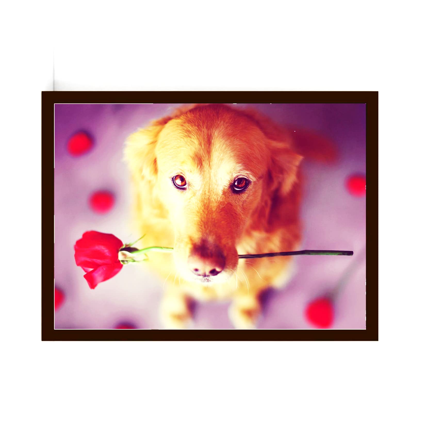 PERSONALIZED WORLD Personalized Photo Frame with Customized heart shape collage Image for couple birthday bedroom wall marriage wedding (13 by 9.5 inches, Black, acrylic glass, double wall hooks)