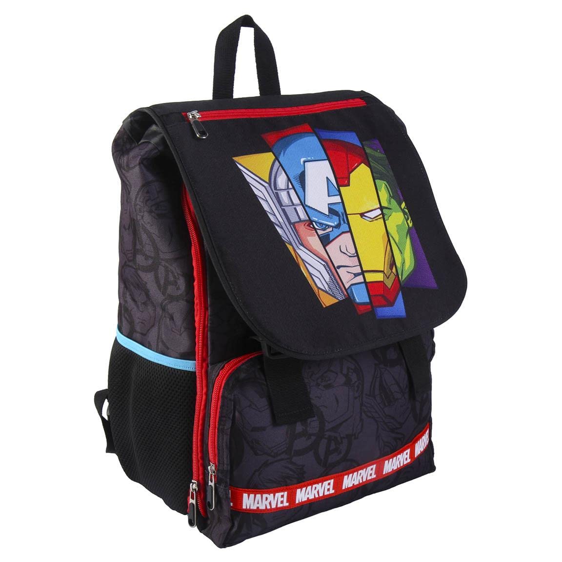 CERDÁ LIFE'S LITTLE MOMENTS Mochila Escolar de The Avengers, Unisex niños, Multicolor, Normal, Talla única