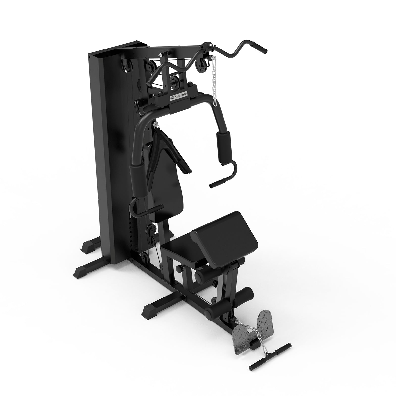 Máquina Multiestación M200 para Musculación, Gimnasio en Casa, Ejercicio Completo y Alta Resistencia, Compacta y Profesional, 185x110x210 cm