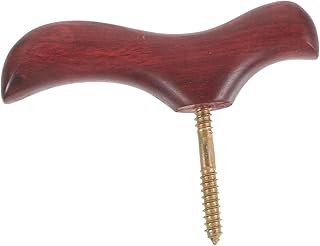 DEARMAMY Bastón De Trekking para Personas Mayores con Mango De Madera Maciza Y Mango De Repuesto para Pomo De Bastón Accesorio para Bastón De Trekking Bastones De Madera