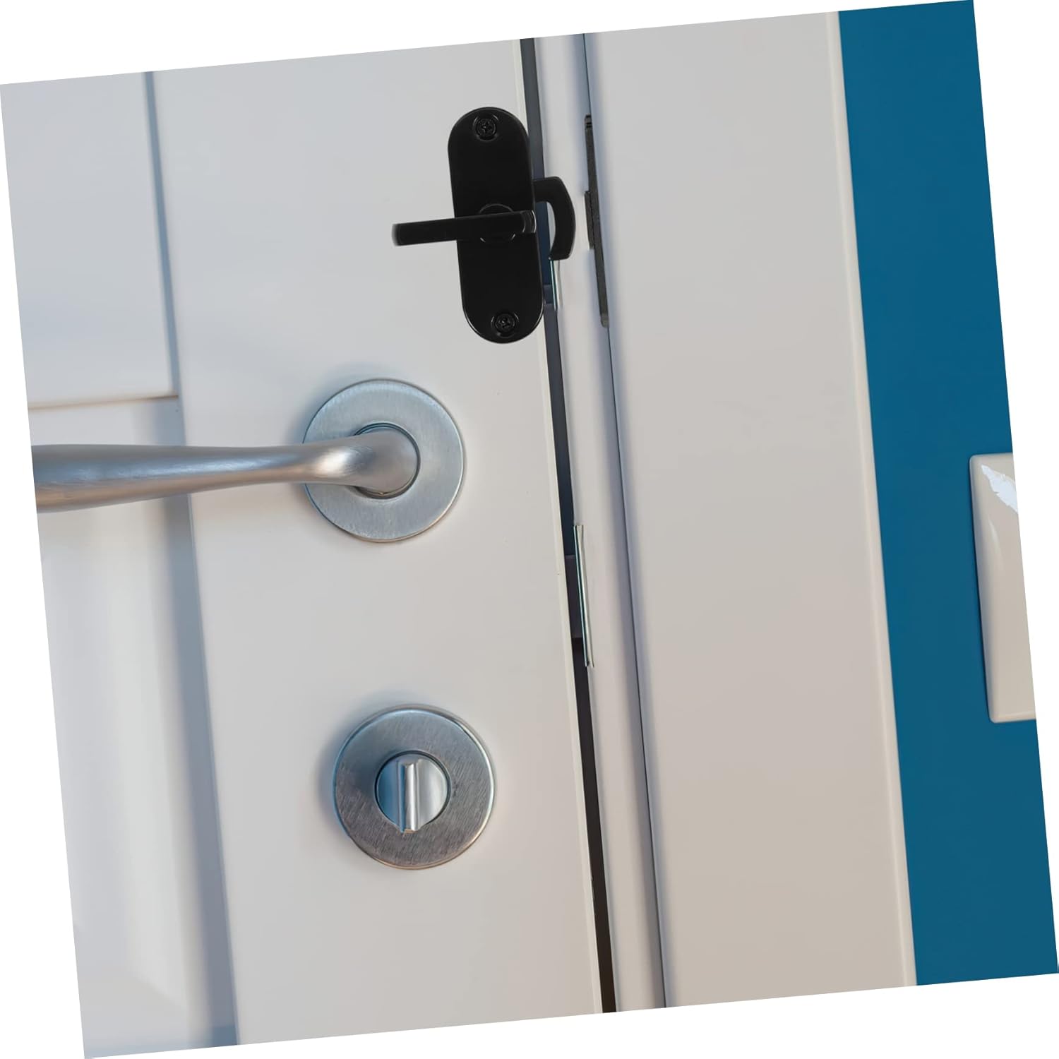 Door Lock Bolts,Gate Bolt Door, 1 Set Push Door Lock Bathroom Door Lock Gate Latches Barn Door Locks and Latches Door Latches Lock Screen Door Lock Pocket Door Lock Barn Door Latches Deadbolt Lock Sta