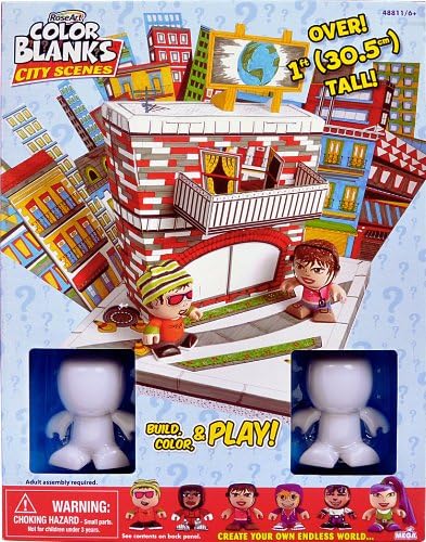 RoseArt Color Blanks City Scenes, Packaging May Vary