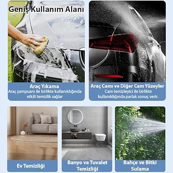 ALLY 2L Yüksek Basınçlı Şarjlı Köpük Makinası Oto Yıkama Pompası Köpük Püskürtücü, YESIL