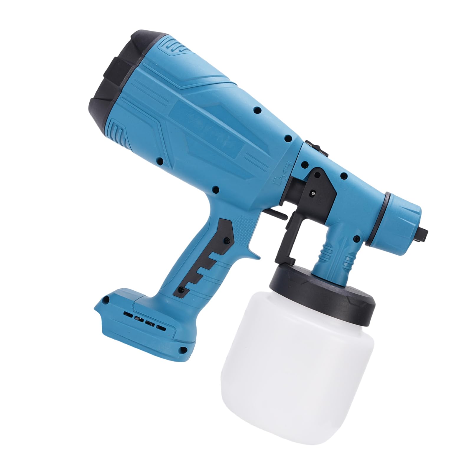 Pistola Pulverizadora de Pintura Eléctrica con Motor de Cobre de Alta Presión para Uso Doméstico Pulverizador Inalámbrico Ligero de 800 Ml (6 boquillas)